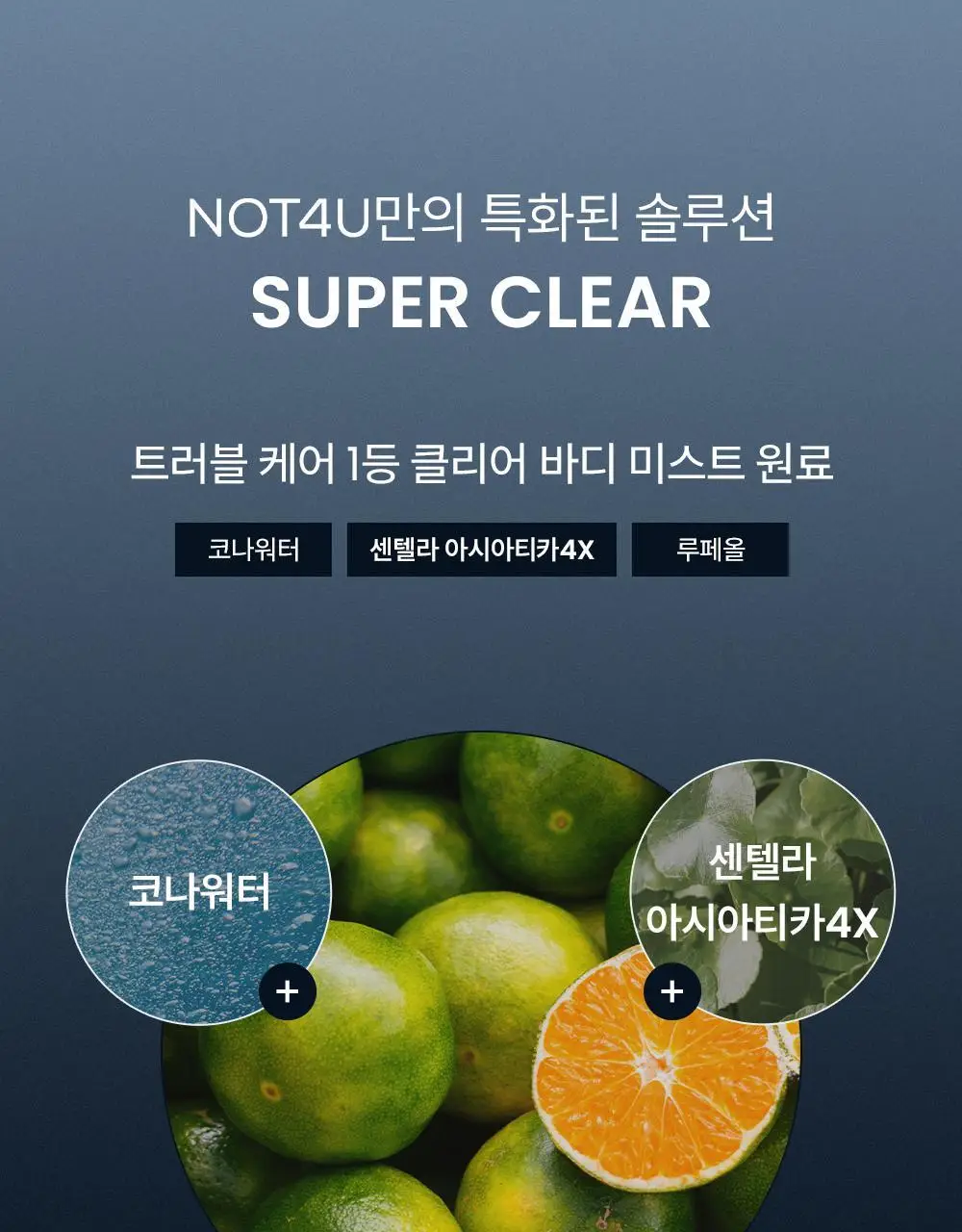 [등드름/체취케어] 낫포유 지성피부전용 등드름/가드름 클리어 올인원 바디워시 포맨 500ml 상세페이지 24